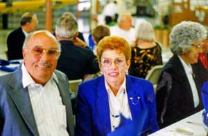 “Lifetime Membership” members, Mr. and Mrs. Walter Kane